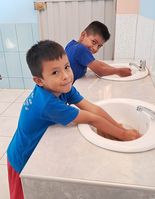 Intervención Currículo lavado de manos "El viaje de un germen"