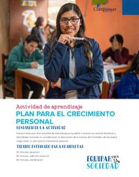 Plan para el Crecimiento Personal