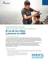 ¿Quién está involucrado en LRM? Niños y jóvenes