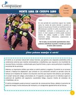 Lección 4: Mente sana en Cuerpo Sano