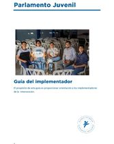 Guía del implementador intervención "Parlamento juvenil"
