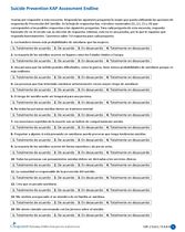 Kit de herramientas para la prevención del suicidio: encuesta final