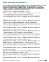Kit de herramientas para la prevención del suicidio: encuesta de referencia