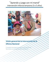 Visión general intervención "Aprendo y juego con mi mamá"