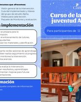 Cartilla Intervención "Curso de la serie juventud Alpha"