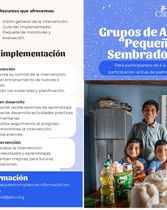 Cartilla resumida - Grupos de ahorro "Pequeños sembradores"