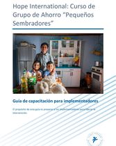 Guía para implementar Grupos de ahorro "Pequeños sembradores"