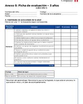 Ficha de evaluación