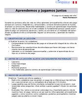 Lección para cuidadores