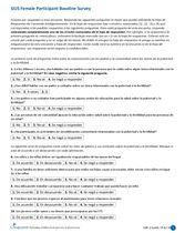 Encuesta inicial femenina