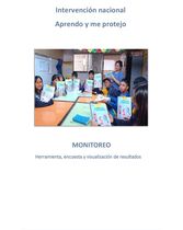 Guía de monitoreo- intervención "Aprendo y me protejo"