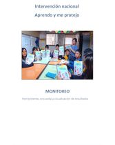 Guía de monitoreo Aprendo y me protejo