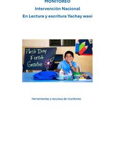 Guía de monitoreo "Yachay wasi"