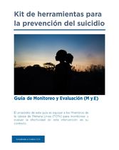 Guía de Monitoreo y Evaluación "Prevención del suicidio"